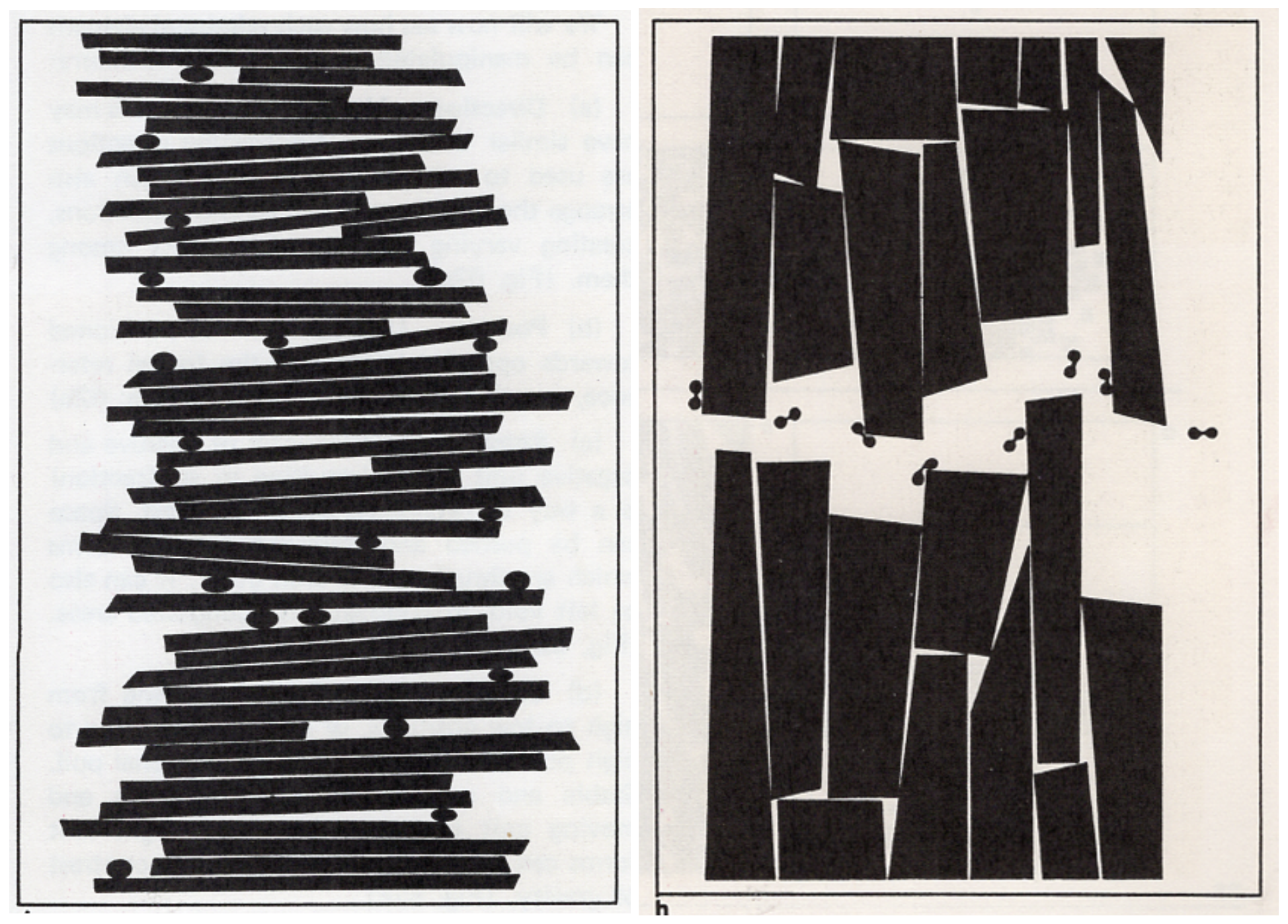 Example showing strong differences in scale, value, shape, direction, and texture