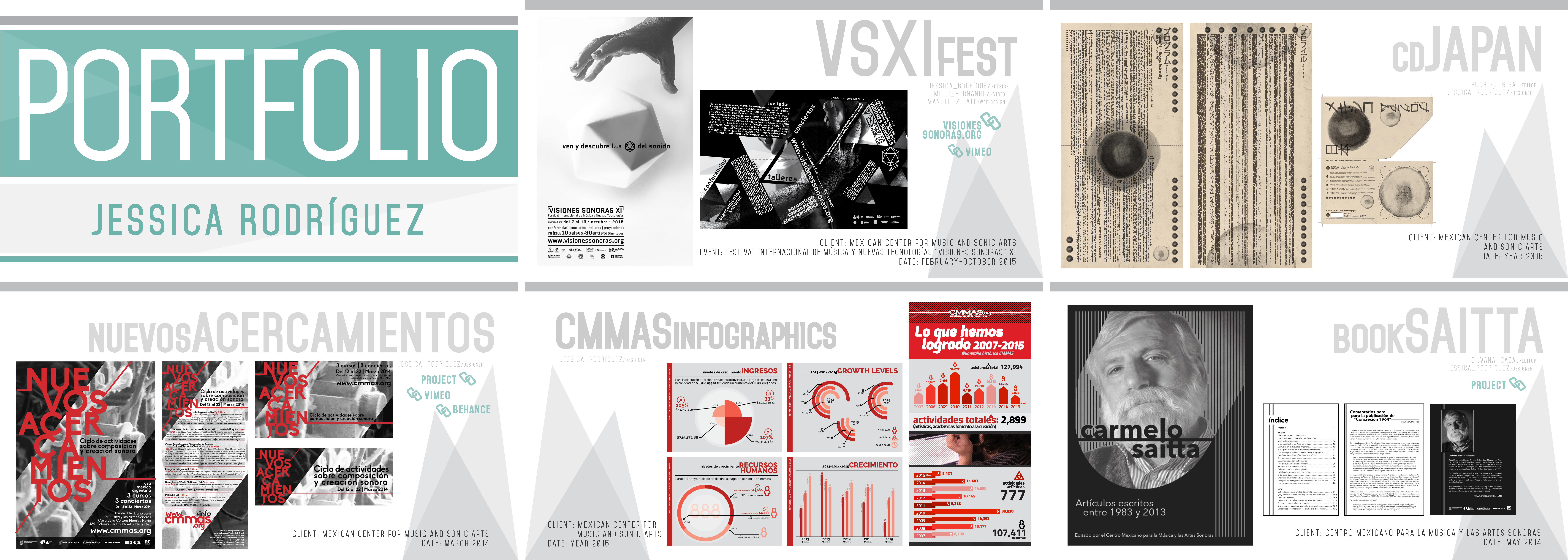 Excerpts portfolio design