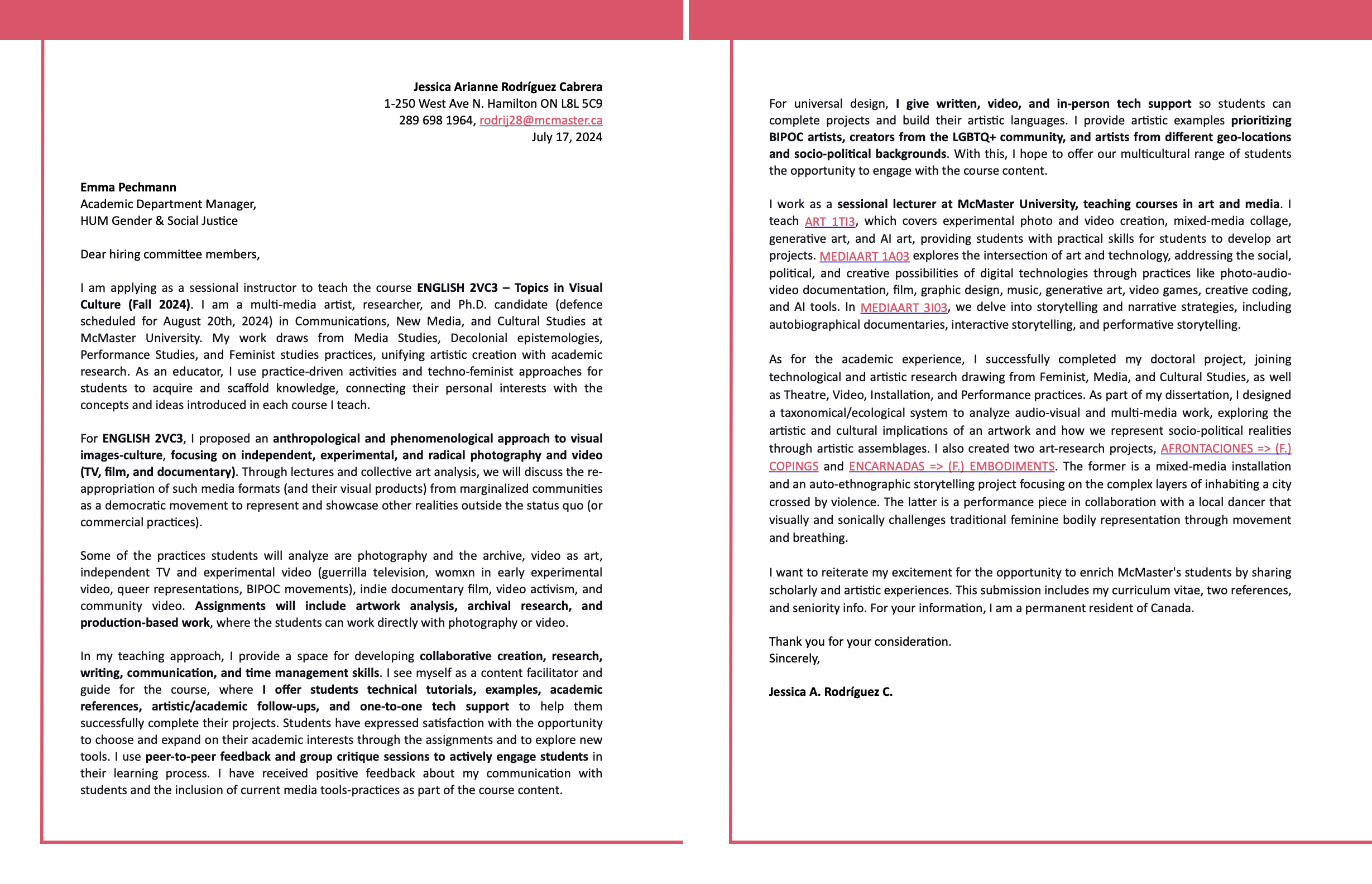 Letter