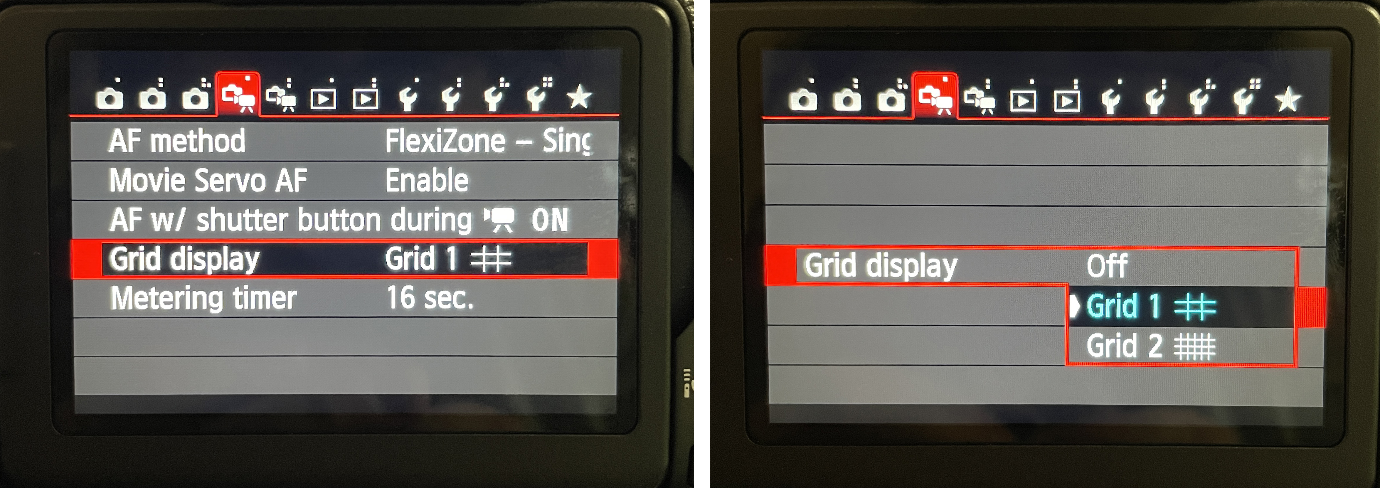 Set RAW + JPEG through the Camera's MENU