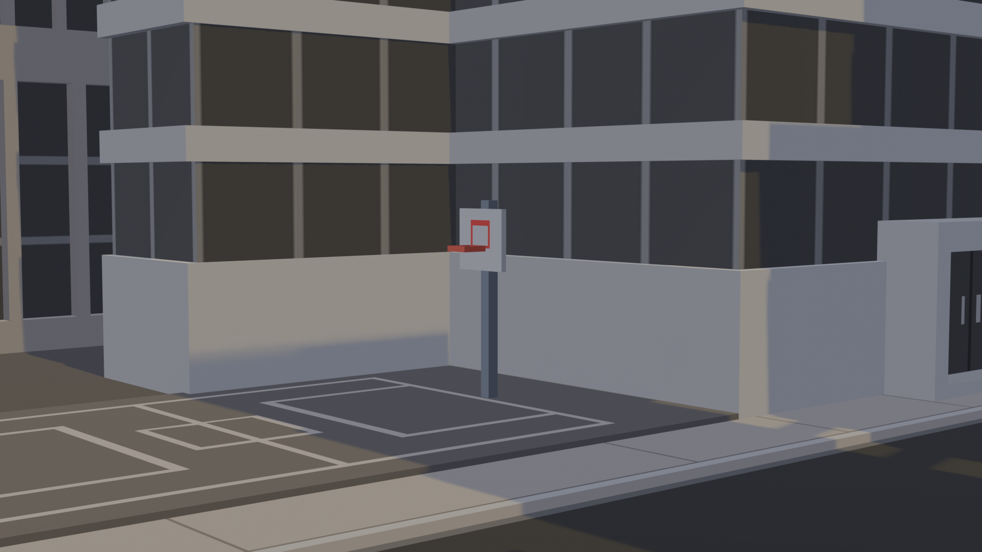 Long shot example using an object