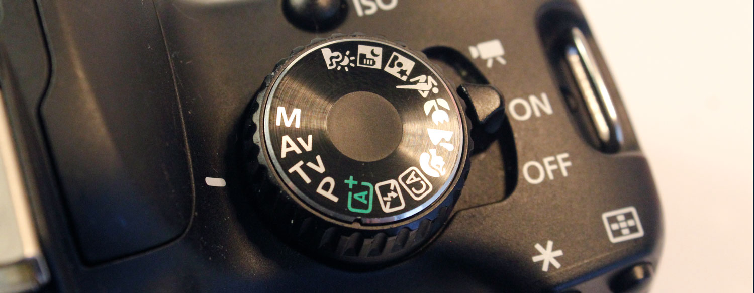 Camera set on Aperture Mode